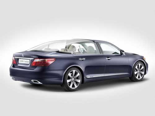 Lexus LS 600h L Landaulet Car Poster Print on 10 mil Archival Satin Paper 36" x 24"
