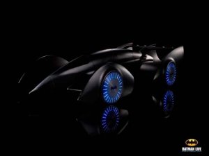 Gordon Murray Design Batmobile Concept Car Poster Print on 10 mil Archival Satin Paper 16" x 12"