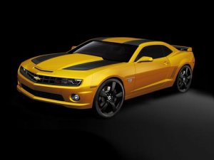 Chevrolet Camaro Bumblebee Coupe Car Poster Print on 10 mil Archival Satin Paper 16" x 12"