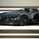 Peugeot EX1 Concept Car Poster Print on 10 mil Archival Satin Paper 36" x 24"