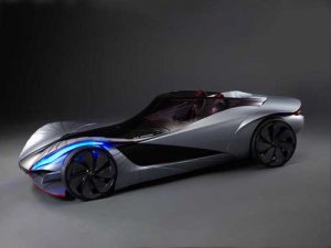 Lexus Aileron Concept Car Poster Print on 10 mil Archival Satin Paper 24" x 18"