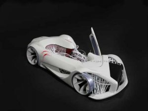 Citroen Metronest Concept Car Poster Print on 10 mil Archival Satin Paper 36" x 24"