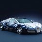 Bugatti  Veyron Grand Sport L'Or Blanc Car Poster Print on 10 mil Archival Satin Paper 24" x 18"