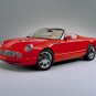 Ford Thunderbird Sports Roadster Car Poster Print on 10 mil Archival Satin Paper 16" x 12""