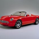 Ford Thunderbird Sports Roadster Car Poster Print on 10 mil Archival Satin Paper 24" x 18"