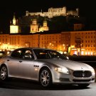 Maserati Quattroporte 2008 Car Poster Print on 10 mil Archival Satin Paper 24" x 18"