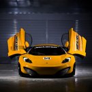 McLaren MP4-12C GT3 Coupe Car Poster Print on 10 mil Archival Satin Paper 24" x 18"