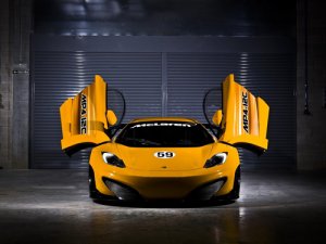 McLaren MP4-12C GT3 Coupe Car Poster Print on 10 mil Archival Satin Paper 24" x 18"
