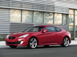 Hyundai Genesis Coupe 2011 Car Poster Print on 10 mil Archival Satin Paper 16" x 12"