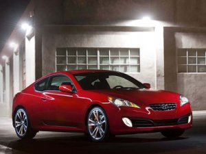 Hyundai Genesis Coupe 2011 Car Poster Print on 10 mil Archival Satin Paper 16" x 12"