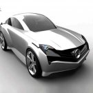 Mercedes-Benz Electric Sport Coupe Concept Car Poster Print on 10 mil Archival Satin Paper 36" x 24"