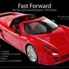 Li-lon Inizio Car Poster Print on 10 mil Archival Satin Paper 26" x 17"