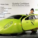 Li-lon Wave II Car Poster Print on 10 mil Archival Satin Paper 26" x 17"