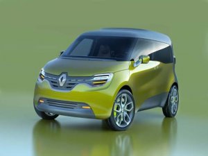 Renault Frendzy Concept Car Poster Print on 10 mil Archival Satin Paper 16" x 12"