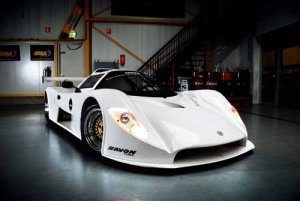 Saker RapX Car Poster Print on 10 mil Archival Satin Paper 24" x 16"