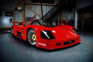 Saker Classic GT Car Poster Print on 10 mil Archival Satin Paper 32" x 22"