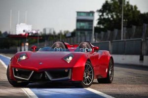 Spada Codatronca Monza Concept Car Poster Print on 10 mil Archival Satin Paper 32" x 22"