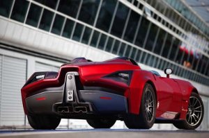 Spada Codatronca Monza Concept Car Poster Print on 10 mil Archival Satin Paper 32" x 22"