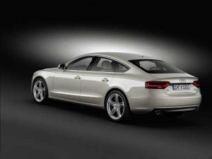 Audi A5 Sportback 2012 Car Poster Print on 10 mil Archival Satin Paper 24" x 18"