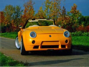 Cardi Body II Concept Car Poster Print on 10 mil Archival Satin Paper 16" x 12"