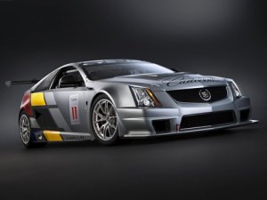 Cadillac CTS-V Coupe Race Car Poster Print on 10 mil Archival Satin Paper 24' x 16"