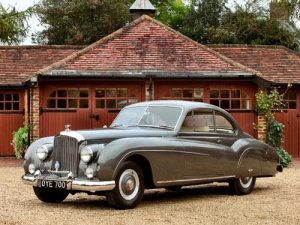Bentley Mark VI Car Poster Print on 10 mil Archival Satin Paper 20" x 15"