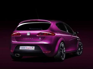 Seat Leon Pies Descalzos Car Poster Print on 10 mil Archival Satin Paper 24" x 18"