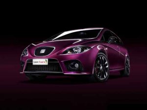 Seat Leon Pies Descalzos Car Poster Print on 10 mil Archival Satin Paper 36" x 24"