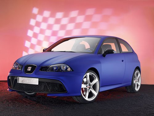 Seat Ibiza Vallante Concept Car Poster Print on 10 mil Archival Satin Paper 24" x 18"
