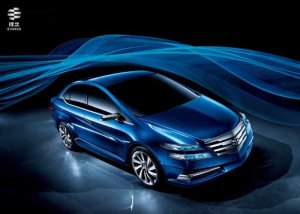 Li Nian Everus Car Poster Print on 10 mil Archival Satin Paper 28" x 20"