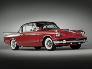 Studebaker-Packard Hawk (1958) Car Poster Print on 10 mil Archival Satin Paper 20" x 15"