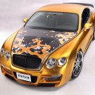 Bentley Continental ASI W66 GTS Gold Car Poster Print on 10 mil Archival Satin Paper 24" x 18"