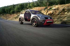 Renault Sand'up Concept Car Poster Print on 10 mil Archival Satin Paper 30" x 20"