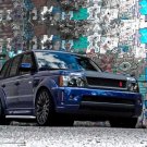 Range Rover Sport Bali Blue Miyagi Edition Car Poster Print on 10 mil Archival Satin Paper 16" x 12"