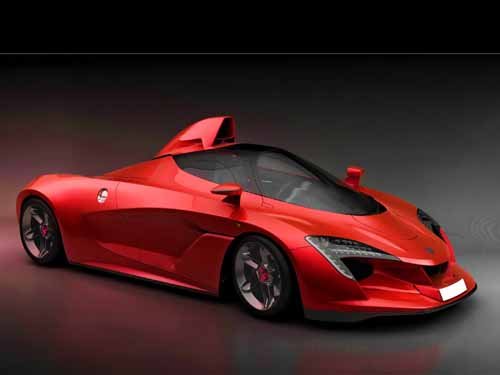 Alternative A1 Concept Car Poster Print on 10 mil Archival Satin Paper 16" x 12"