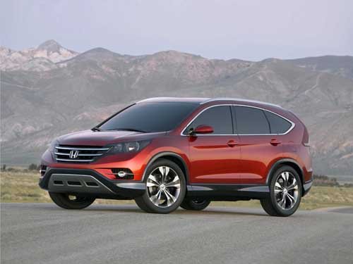 Honda CR-V Concept Car Poster Print on 10 mil Archival Satin Paper 36" x 24"