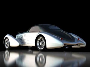 Delahaye USA Bella Figura Type 57S Car Poster Print on 10 mil Archival Satin Paper 16" x 12"