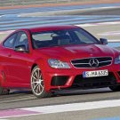 Mercedes-Benz C63 AMG Coupe Black Series Car Poster Print on 10 mil Archival Satin Paper 20" x 15"