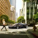 Ferrari XEZRI Project Concept Car Poster Print on 10 mil Archival Satin Paper 16" x 12"
