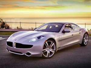 Fisker Karma Hybrid Car Poster Print on 10 mil Archival Satin Paper 16" x 12"