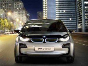 BMW i3 Concept Car Poster Print on 10 mil Archival Satin Paper 16" x 12"