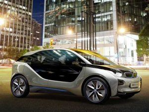 BMW i3 Concept Car Poster Print on 10 mil Archival Satin Paper 20" x 15"