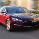 Tesla Alpha Model S Car Poster Print on 10 mil Archival Satin Paper 16" x 12"