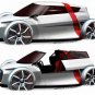 Audi Urban Concept Car Poster Print on 10 mil Archival Satin Paper 20" x 15"