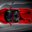 Ferrari 458 Spider (2013) Car Poster Print on 10 mil Archival Satin Paper 24" x 18"