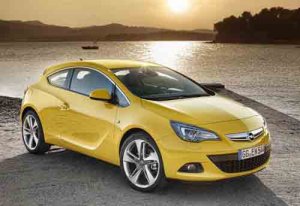 Opel Astra GTC Car Poster Print on 10 mil Archival Satin Paper 24" x 18"