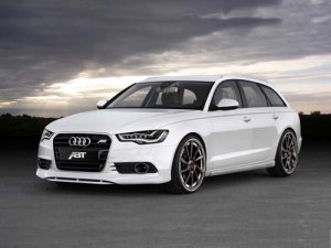 ABT Sportsline Audi A6 Avant Car Poster Print on 10 mil Archival Satin Paper  16" x 12"