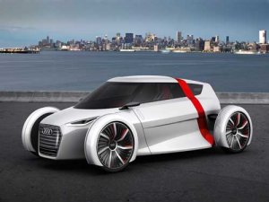 Audi Urban Concept Car Poster Print on 10 mil Archival Satin Paper 24" x 18"