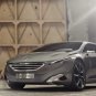Peugeot HX1 Concept Car Poster Print on 10 mil Archival Satin Paper 16" x 12"