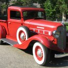 Reo Speedwagon (1936) Truck Poster Print on 10 mil Archival Satin Paper 18" x 12"